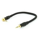 Ver imagem 1 de Cabo P2 90° Estereo - para P2 Profissional Estereo - 3 Metros