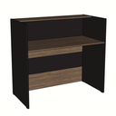 Ver imagem 2 de Balcão Atendimento Recepção 120cm Ameixa/preto Web Office