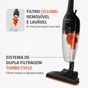 Ver imagem 7 de Aspirador de Pó Turbo Cycle  Mondial Preto/laranja 60hz 1500w ap-40-b 127v