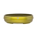 Ver imagem 3 de Vaso Bacia Decorativo Osaka Dourado M 11,5x44x36 cm - D’Rossi