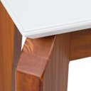 Ver imagem 5 de Aparador Madeira Maciça Tampo MDF Milão Branco/Garapa