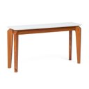 Ver imagem 2 de Aparador Madeira Maciça Tampo MDF Milão Branco/Garapa