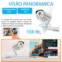 Ver mais imagens de Camera De Segurança A prova d'água Externa Wifi 5MP 1920p PTZ Gira 360 Com Audio Bidirecional E Zoom
