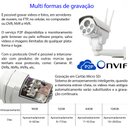 Ver imagem 4 de Camera De Segurança A prova d'água Externa Wifi 5MP 1920p PTZ Gira 360 Com Audio Bidirecional E Zoom