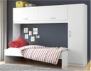 Ver imagem 2 de Guarda-roupa 2650 com Módulo Aéreo e Cama de Solteiro