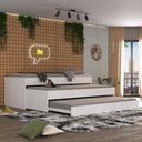 Ver imagem 2 de Tricama Solteiro para Colchão 88 X 188 Cm Multimóveis Branca