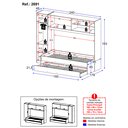 Ver imagem 4 de Guarda-roupa Infantil com Bicama Solteiro