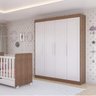 Guarda-Roupa Infantil 2669 4 Portas e 3 Gavetas Linha Mandolate Plus Multimoveis - 3