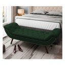 Ver imagem 2 de Recamier Divã Odessa P04 195 cm Suede - ADJ Decor - Verde TCA 947