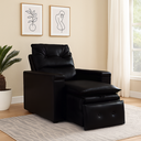 Ver imagem 1 de Poltrona Retrátil Reclinável Conforto Corino Preto