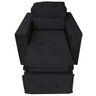 Poltrona Retrátil Reclinável Conforto Corino Preto - 5