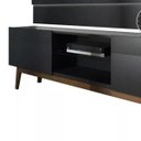 Ver imagem 4 de Rack com Painel Imcal Classic 180cm Preto Fosco com 2 Gavetas 73647-11847