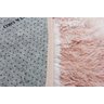 Tapete para Sala e Quarto Peludo Felpudo Macio 1,40x2,00 Bege Mesclado Claro - 9