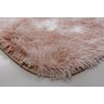 Tapete para Sala e Quarto Peludo Felpudo Macio 1,40x2,00 Bege Mesclado Claro - 4
