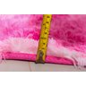 Tapete para Sala e Quarto Peludo Felpudo Macio 1,40x2,00 Rosa Mesclado - 6