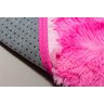 Tapete para Sala e Quarto Peludo Felpudo Macio 1,40x2,00 Rosa Mesclado - 9