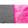 Tapete para Sala e Quarto Peludo Felpudo Macio 1,40x2,00 Rosa Mesclado - 8