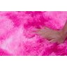 Tapete para Sala e Quarto Peludo Felpudo Macio 1,40x2,00 Rosa Mesclado - 5
