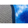 Tapete para Sala e Quarto Peludo Felpudo Macio 1,40x1,00 Azul Mesclado - 9