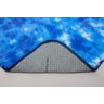 Tapete para Sala e Quarto Peludo Felpudo Macio 1,40x1,00 Azul Mesclado - 7
