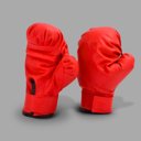 Ver imagem 1 de Luvas Boxe Equipamento Proteção Treinamento Vermelho