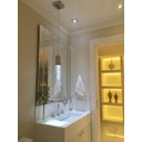 Ver imagem 4 de Kit 2 Pendente De Cristal Com Bolinhas Led Branca Quente 2700K Para Cabeceira Cama Quarto Lavabo