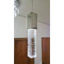 Ver imagem 2 de Kit 2 Pendente De Cristal Com Bolinhas Led Branca Fria 6500K Para Cabeceira Cama Quarto Lavabo