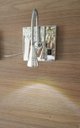 Ver imagem 3 de Arandela Articulada Led Branca Fria 6500K Para Cabeceira Cama Quarto Com Interruptor