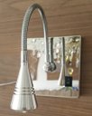 Ver imagem 2 de Kit 2 Arandelas Articulada Led Branca Fria 6500K Para Cabeceira Cama Quarto Com Interruptor