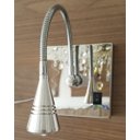 Ver imagem 2 de Kit 2 Arandelas Articulada Led Branca Quente 3000K Para Cabeceira Cama Quarto Com Interruptor