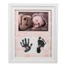 Porta Retrato Mãozinha e Pézinho de Bebê Rosa - 2