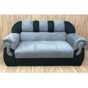 Ver imagem 5 de Sofá 2 e 3 Lugares Cinza com Preto 605/601 Corsa