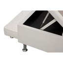 Ver imagem 6 de Cama Box Baú c/Auxiliar Solteiro Universal Courano White (88x188) - Ortobom