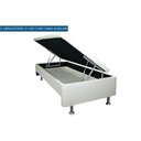 Ver imagem 2 de Cama Box Baú c/Auxiliar Solteiro Universal Courano White (88x188) - Ortobom