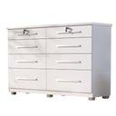 Ver imagem 4 de Comoda Monza 8 Gavetas com Pés
