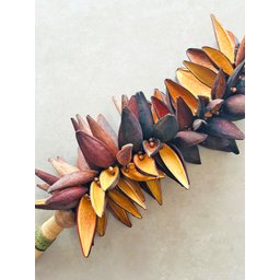 Colar Decorativo de Mesa. Artesanato Amazonense. para Mesas de Centro, Mesa de Jantar, Aparadores e - 4