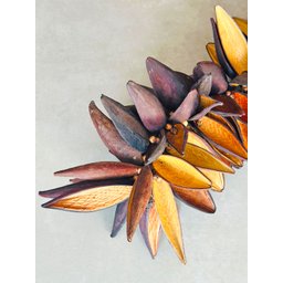 Colar Decorativo de Mesa. Artesanato Amazonense. para Mesas de Centro, Mesa de Jantar, Aparadores e - 5