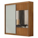 Ver imagem 1 de Guarda Roupa Casal Sienna 2 Portas 4 Gavetas com Espelho Cinamomo Fendi - Novo Horizonte