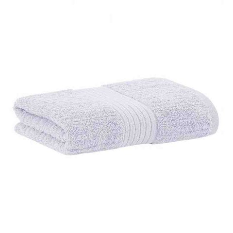 Toalha de Rosto Fio Penteado Canelado 48x85 Cm Prata Buddemeyer