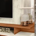 Ver imagem 5 de Estante Home Denver 1.8 Cinamomo Mel/off White/carrara