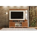 Ver imagem 1 de Estante Home Denver 1.8 Cinamomo Mel/off White/carrara