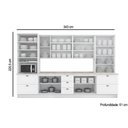 Ver imagem 2 de Kit Cozinha Henn 8 Peças Americana C5p48 Branco