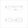 Batedor de Milk Shake 3 Copos 0,8l Profissional Inox Bms-3 220v + Concha de Sorvete Extrator 220v - 6