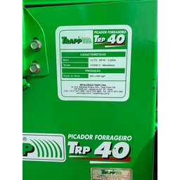 Triturador Picador Capim Seminovo Trp-40 1,5cv Bivolt Trapp trp 40 - 3