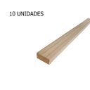 Ver imagem 2 de 10 Ripas Sarrafos 3x7x100 Cm Madeira de Pinus Artesanato