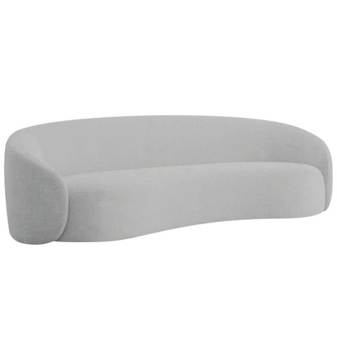 Sofá Orgânico Luxo Recepção 220cm Amore Linho