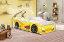 Ver imagem 4 de Cama Carro Kaboom Amarelo Solteiro Com Colchão