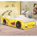 Ver imagem 1 de Cama Carro Kaboom Amarelo Solteiro Com Colchão