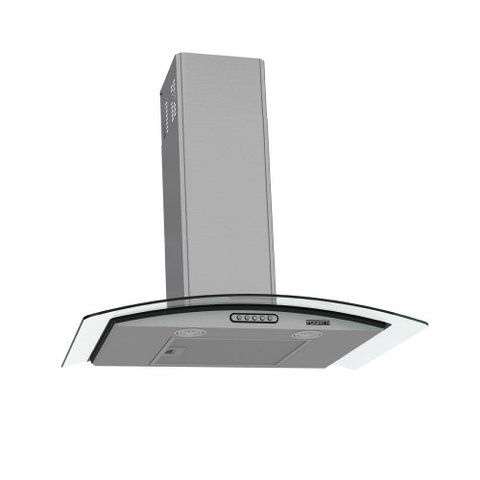 Coifa de Parede Fogatti Cvc Slim Parede 550 M³h 127v 70cm Inox Inox Curvo