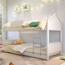 Ver imagem 1 de Beliche Montessoriana Infantil Montessoriana Casa Branco Neve